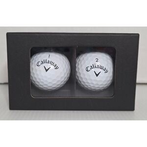 Callaway Warbird Golf Balls Set of 2 w Display Cardboard Box CYMARC Logo